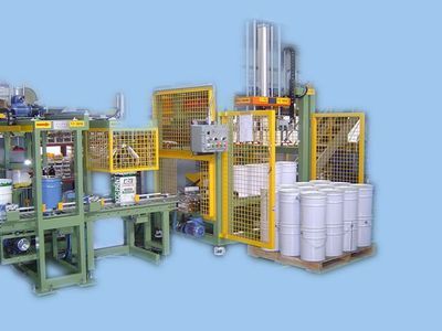 全自動液體化工灌裝生產(chǎn)線 涂料灌裝_包裝機械欄目